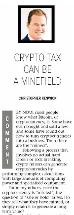 Crypto Tax Can Be A Minefield