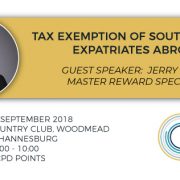 Tax Exemption of South African Expatriates Abroad