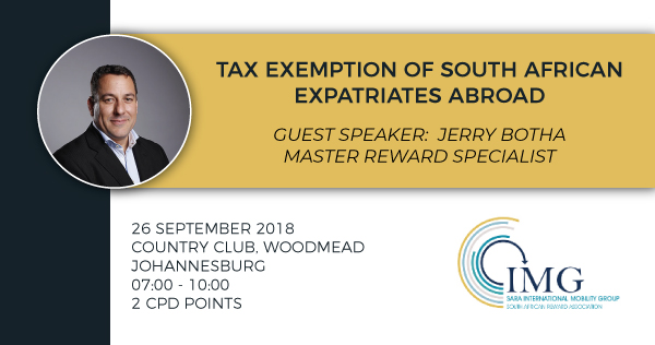 Tax Exemption of South African Expatriates Abroad