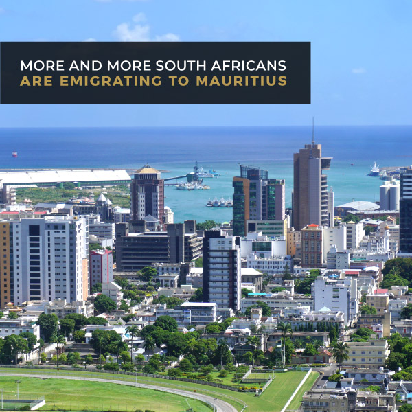More and more South Africans are emigrating to Mauritius