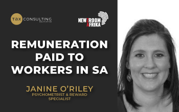 Remuneration paid to workers in South Africa