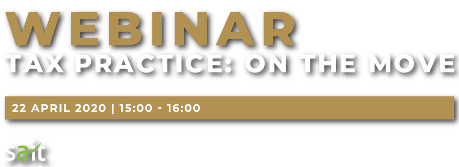 SAIT-Webinar 2020 Tax Practice On The Move