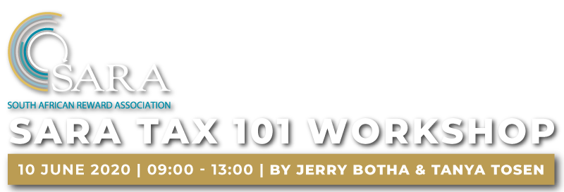 SARA Tax 101 Workshop