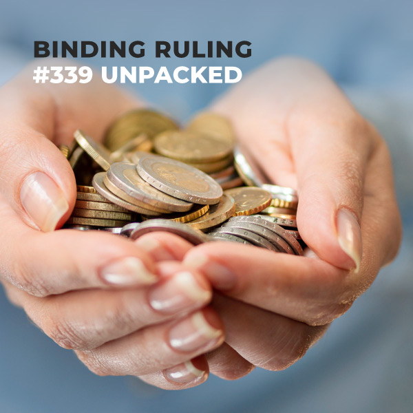 Binding Ruling #339 Unpacked
