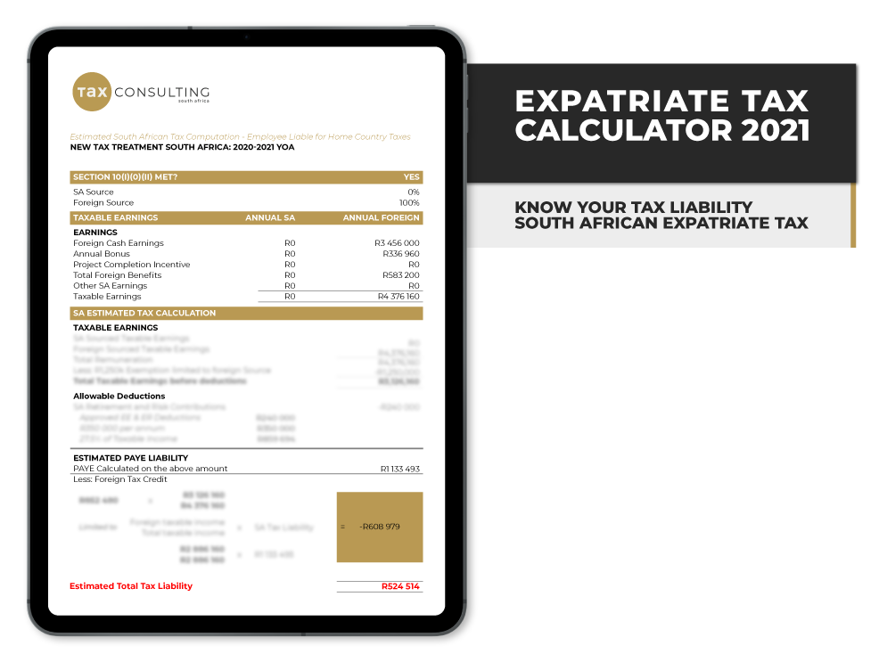 Expat Tax Calculator