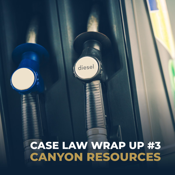 Case Law Wrap Up #3