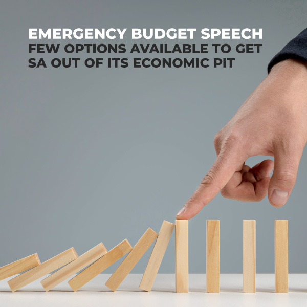 Emergency Budget Speech