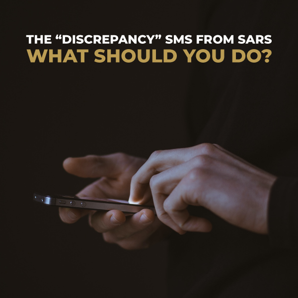 The Discrepancy SMS From SARS