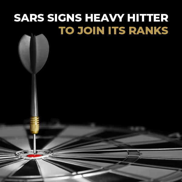 SARS Signs Heavy Hitter To Join Its Ranks