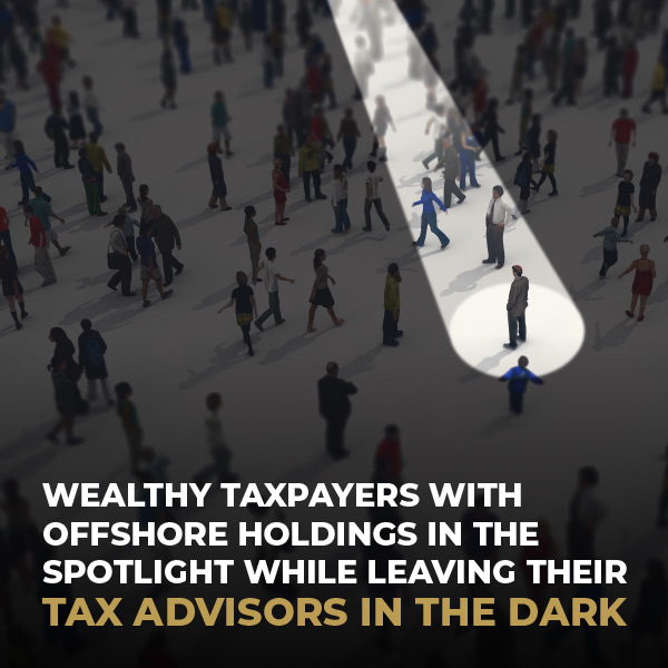 Tax Advisors In The Dark