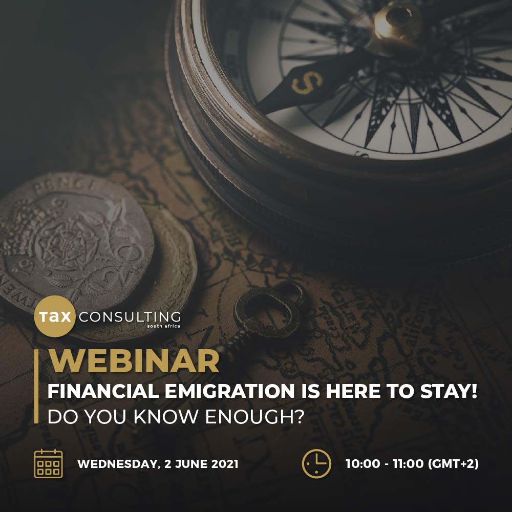 Financial Emigration is here to stay-Webinar