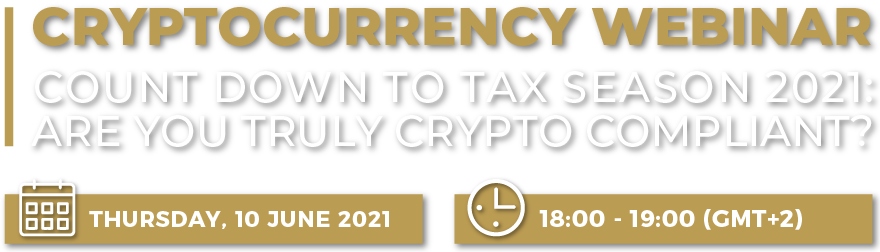 Cryptocurrency-Count Down To Tax Season 2021