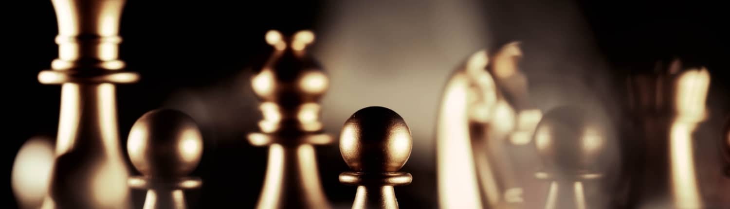 Chessboard representing tax debt compromise strategy with SARS.